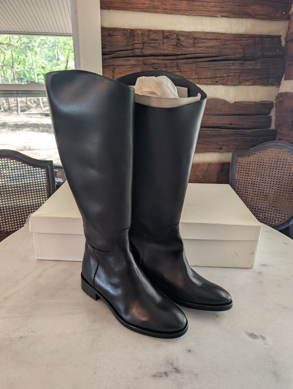 Tuckernuck Black Leather Ryder Boots